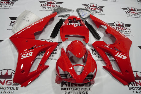 Triumph Daytona 675 (2006-2008) Red & White Fairings