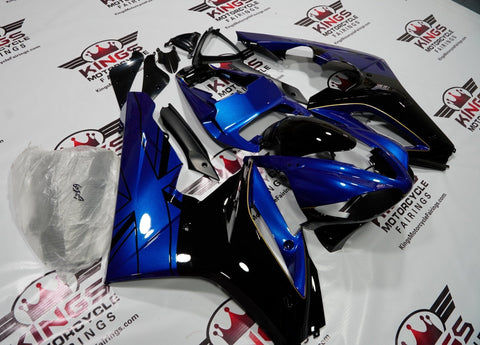 Triumph Daytona 675 (2006-2008) Black & Blue Fairings