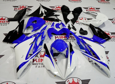 Triumph Daytona 675 (2013-2016) White, Blue & Black Fairings