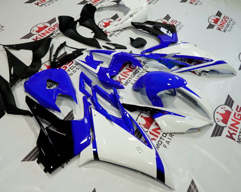 Triumph Daytona 675 (2013-2016) White, Blue & Black Fairings