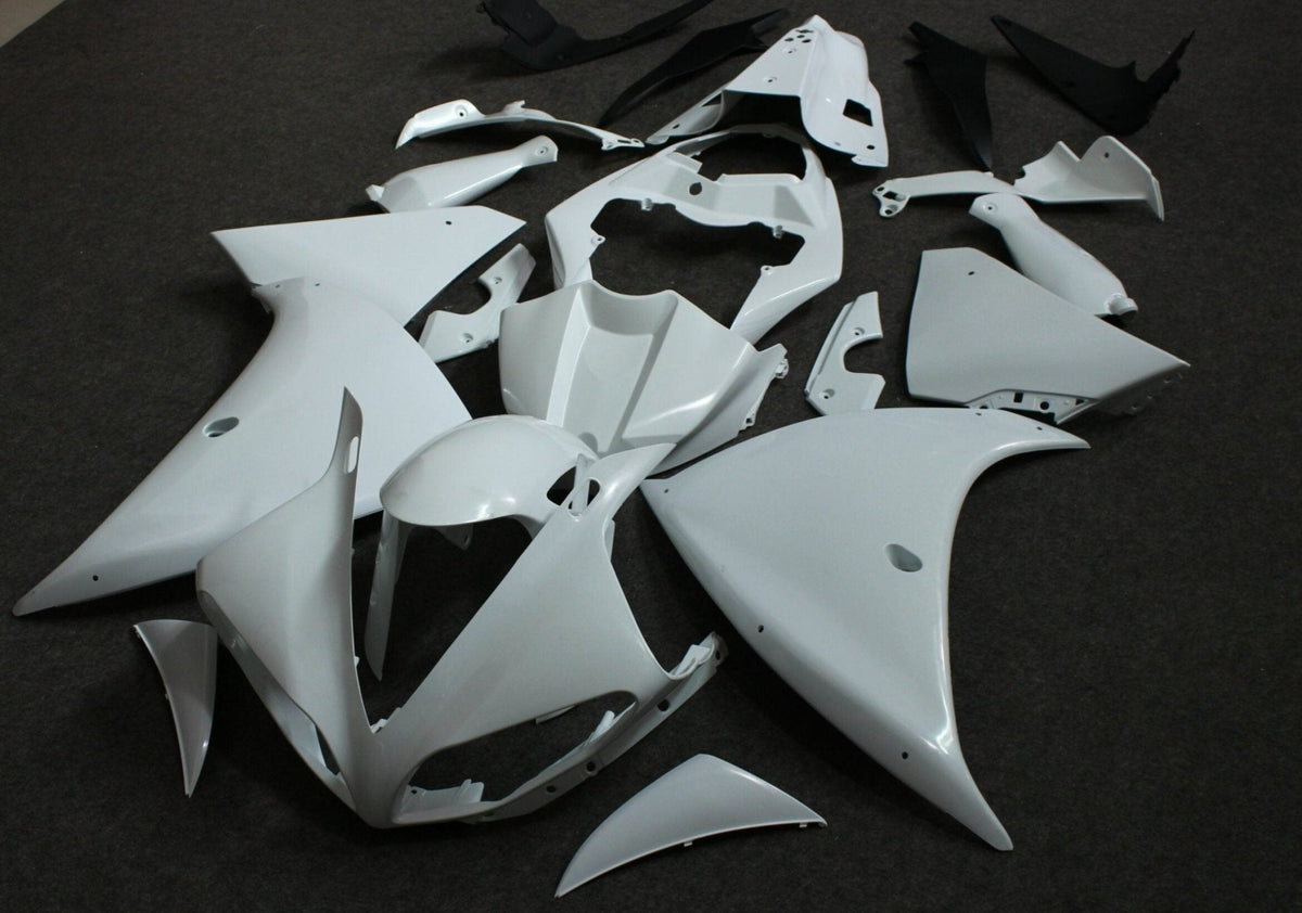 Yamaha YZF-R1 (2009-2011) White Unpainted Fairings