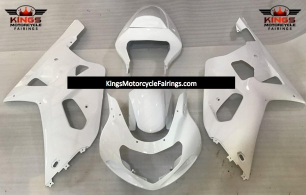 Suzuki GSXR750 (2000-2003) White Fairings