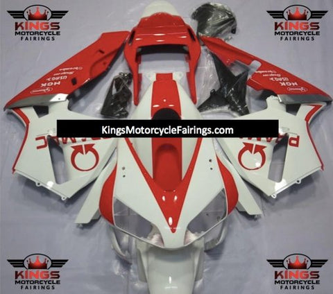 Honda CBR600RR (2003-2004) White & Red Pramac Fairings