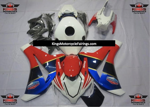 Honda CBR1000RR (2008-2011) Blue, White & Red TT Legends Fairings