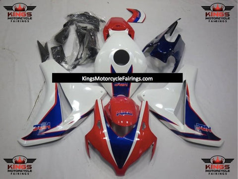 Honda CBR1000RR (2008-2011) Blue, White, Red & Black HRC Fairings