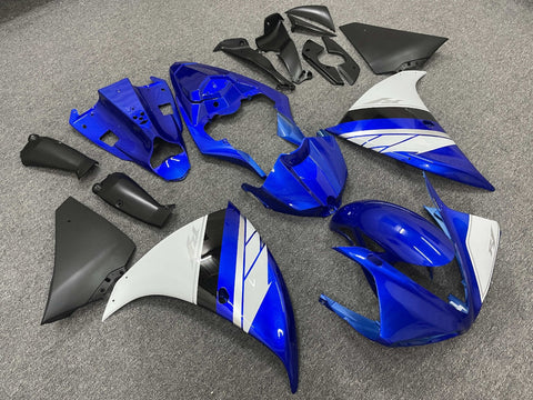 Yamaha YZF-R1 (2012-2014) Blue, White, Silver & Black Fairings