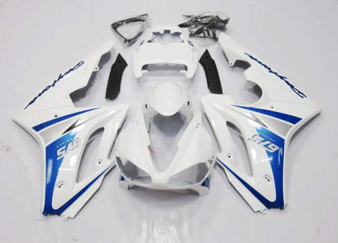 Triumph Daytona 675 (2006-2008) White & Blue Fairings