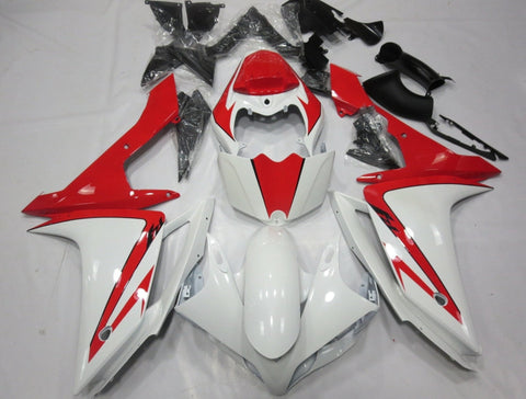 Yamaha YZF-R1 (2007-2008) White & Red Fairings