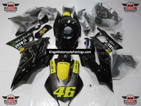 Yamaha YZF-R3 (2015-2018) Black, Silver, Yellow Fairings