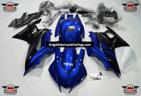 Yamaha YZF-R3 (2015-2018) Blue, Black Fairings