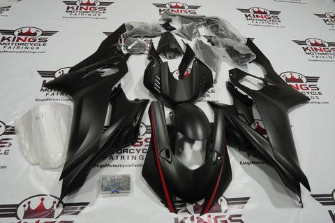 YAMAHA YZF-R6 (2017-2020) Matte Black & Red Fairings