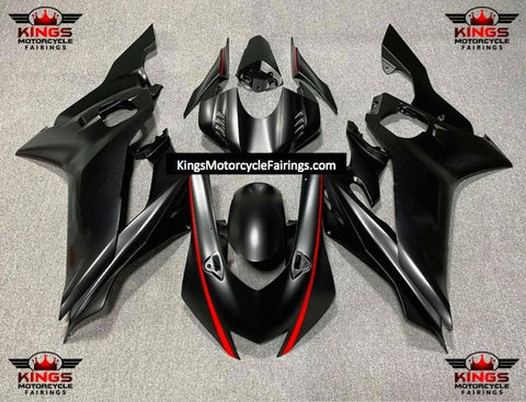 YAMAHA YZF-R6 (2017-2020) Matte Black & Red Fairings