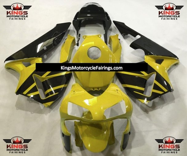 Honda CBR600RR (2003-2004) Yellow & Black Fairings