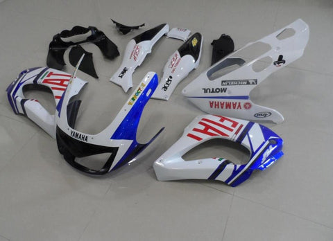 Yamaha YZF1000R (1996-2007) White, Blue & Red FIAT Fairings