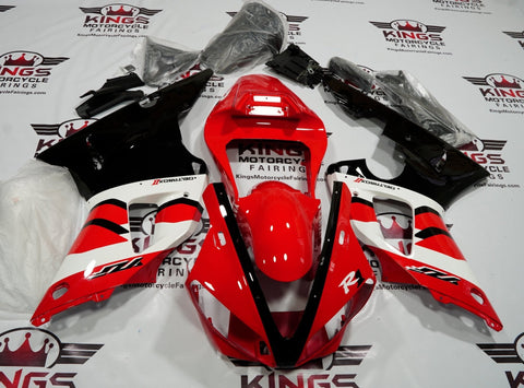 Yamaha YZF-R1 (2000-2001) Red, White & Black Fairings