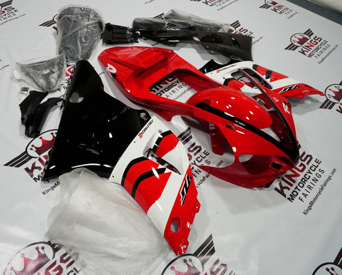 Yamaha YZF-R1 (2000-2001) Red, White & Black Fairings