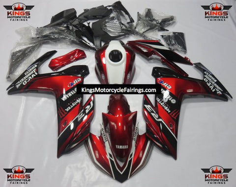 Yamaha R3 (2015-2018) Candy Red, White, Black Fairings