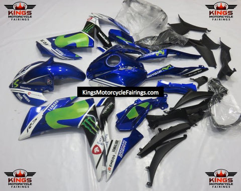 Yamaha R3 (2015-2018) Blue Movistar Fairings