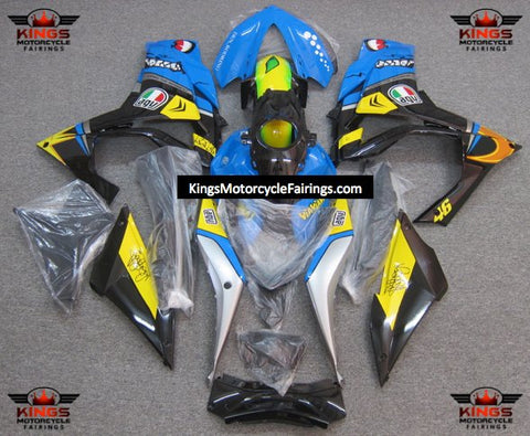 Yamaha R3 (2015-2018) Blue Shark Fairings