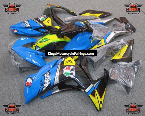 Yamaha R3 (2015-2018) Blue Shark Fairings