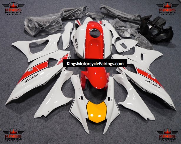 Yamaha R7 Fairings (2021-2024) White, Red, Yellow