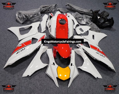 Yamaha R7 Fairings (2021-2024) White, Red, Yellow