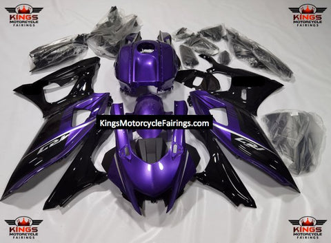 Yamaha R7 Fairings (2021-2024) Purple, Black