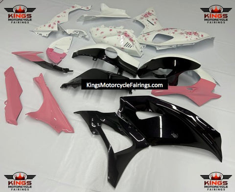 Yamaha R7 Fairings (2021-2024) White, Black, Pink Cherry Blossoms