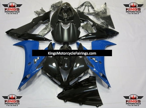 Yamaha YZF-R1 (2004-2006) Black, Blue & Matte Black Fairings