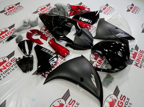 Yamaha YZF-R1 (2009-2011) Black, Matte Black, Candy Red and Silver Fairings