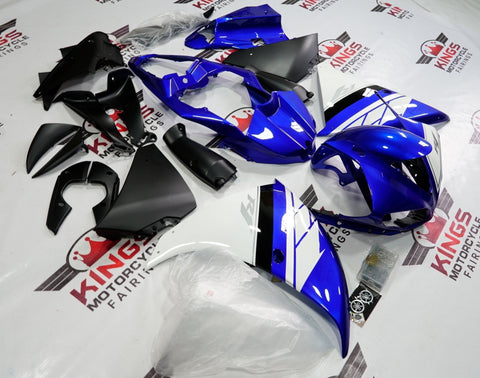 Yamaha YZF-R1 (2009-2011) Blue, White, Black & Silver Fairings