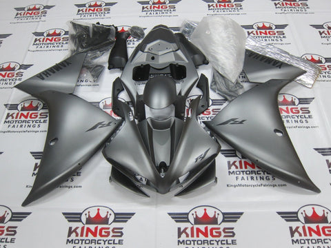 Yamaha YZF-R1 (2009-2011) Matte Gray & Black Fairings