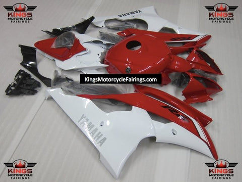 Yamaha YZF-R6 (2008-2016) Red & White Fairings