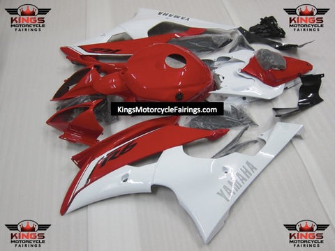 Yamaha YZF-R6 (2008-2016) Red & White Fairings