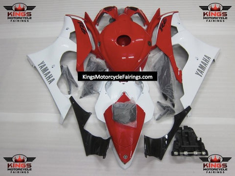 Yamaha YZF-R6 (2008-2016) Red & White Fairings