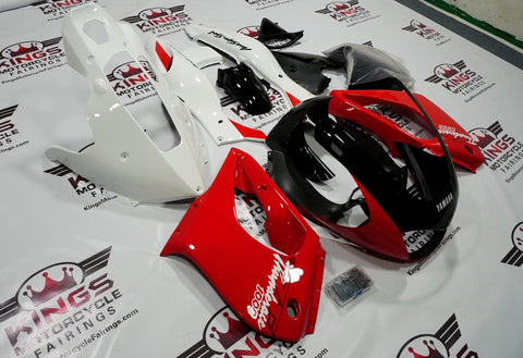 Yamaha YZF1000R (1996-2007) Red, White & Black Fairings