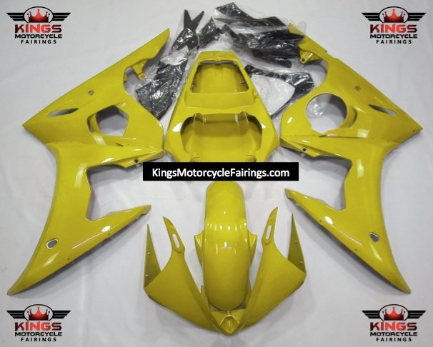 Yamaha YZF-R6 (2005) Yellow Fairings