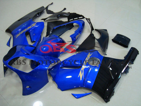 Fairing kit for a Kawasaki Ninja ZX12R (2000-2001) Blue & Black