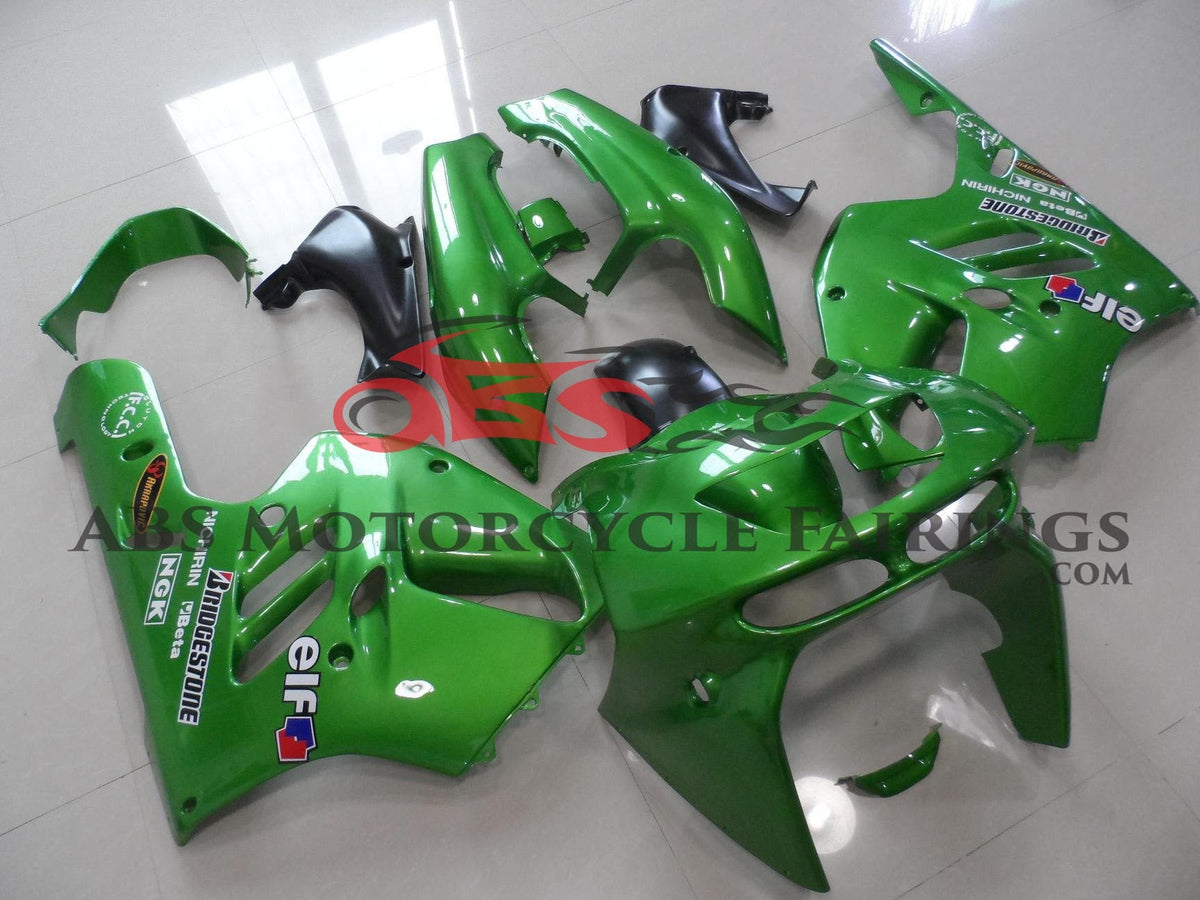 Fairing kit for a Kawasaki ZX-9R (1994-1997) Green