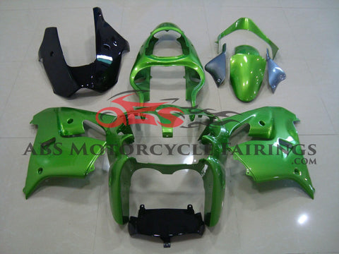 Fairing Kit for a Kawasaki ZX-9R (2000-2001) Metallic Green