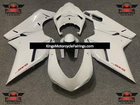 Ducati 848 (2007-2014) Pearl White & Red Fairings