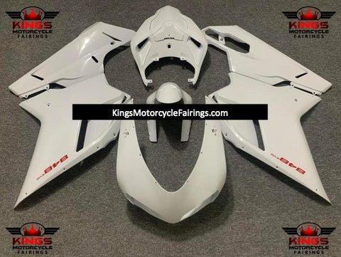 Ducati 1198 (2007-2012) Pearl White & Red Fairings